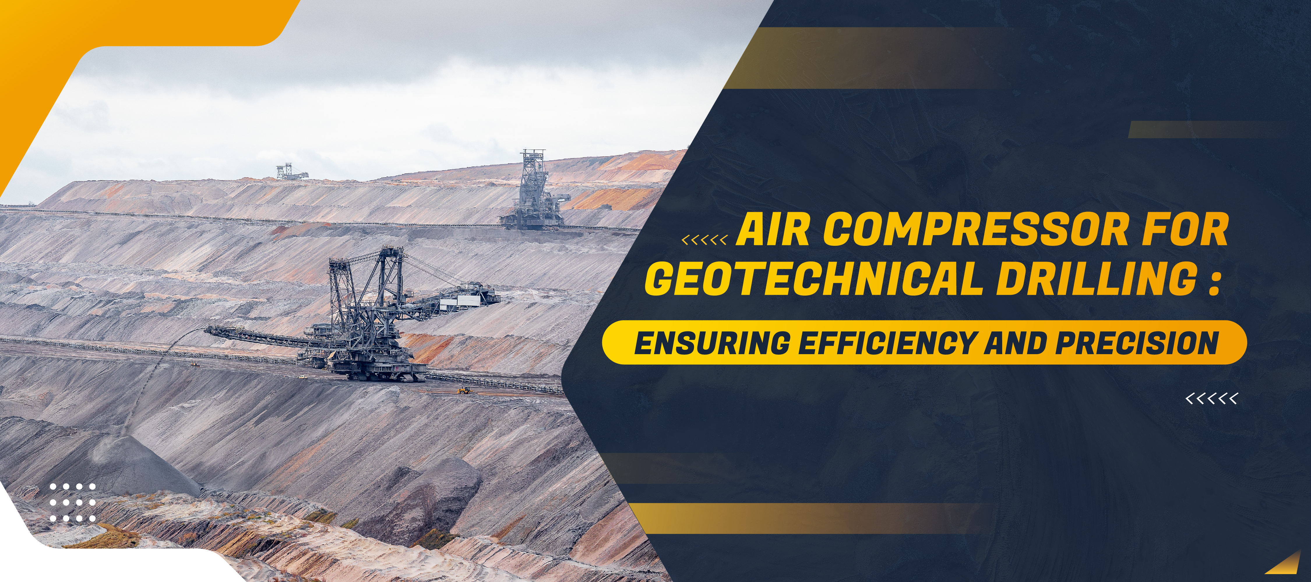 Air Compressors for Geotechnical Drilling