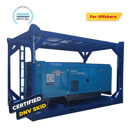 Airman Air Compressor 830CFM (DNV Skid)